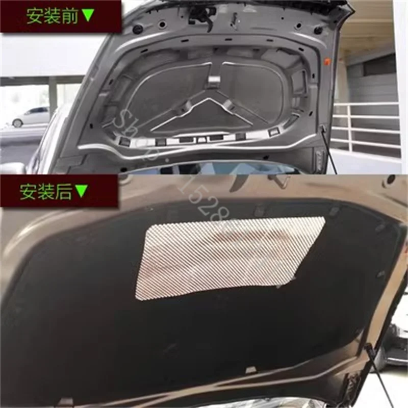 

For Skoda Octavia 2007 2008~2020 Heat Sound Insulation Cotton Front Hood Engine Firewall Mat Pad Cover Noise Deadener