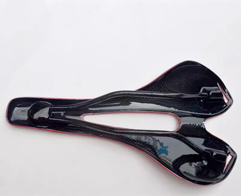 Genuine cyclingking full carbon fiber mountain bike saddle cushion seat white red bicycle parts