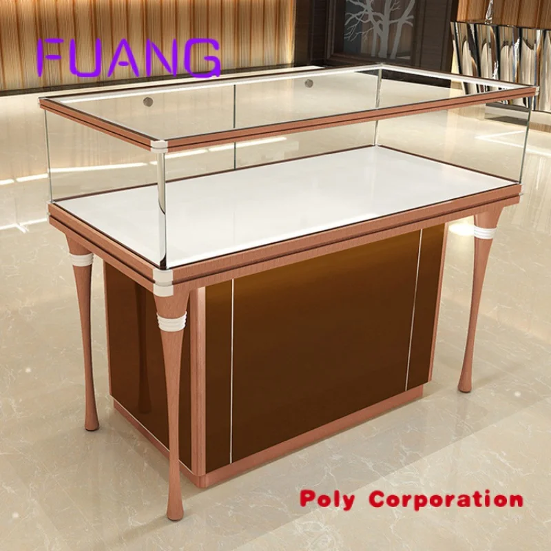 Custom  Kainice Manufacturer necklace jewelrydisplay rack Marble jewelry table top stand display jewellery display stands