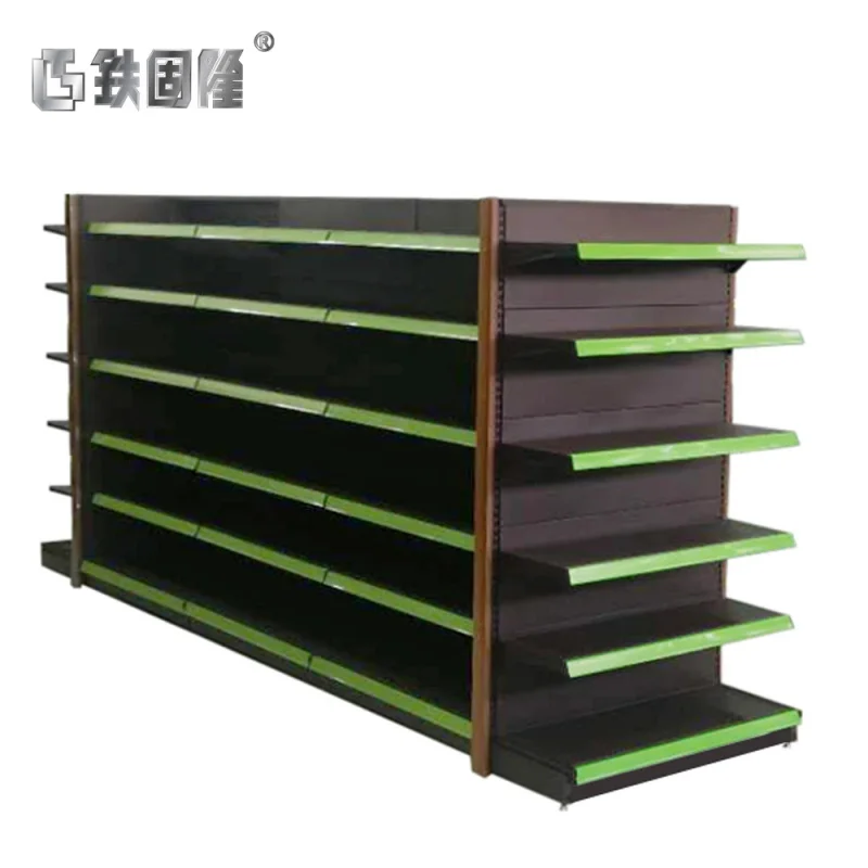 custom.Factory Directly Middle Back Shelf Double Sided Shelf Supermarket Shelf Display Rack