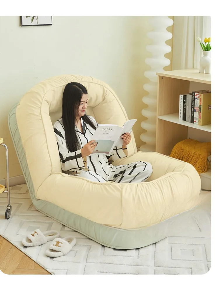 Lazy Sofa Sleeping Bedroom Small Sofa Single Recliner Huge Tatami Human Kennel