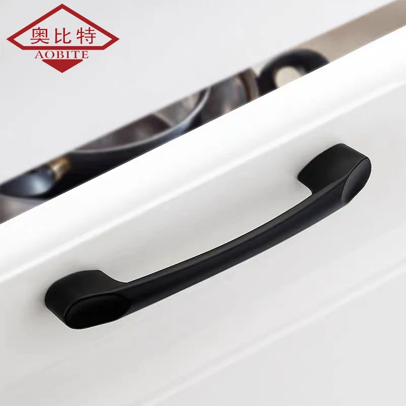 Black Dressers Cabinet Handles Furniture Knobs Pulls Handles Kitchen Accessories Storage Handles Drawer Knobs Pulls Cupboard