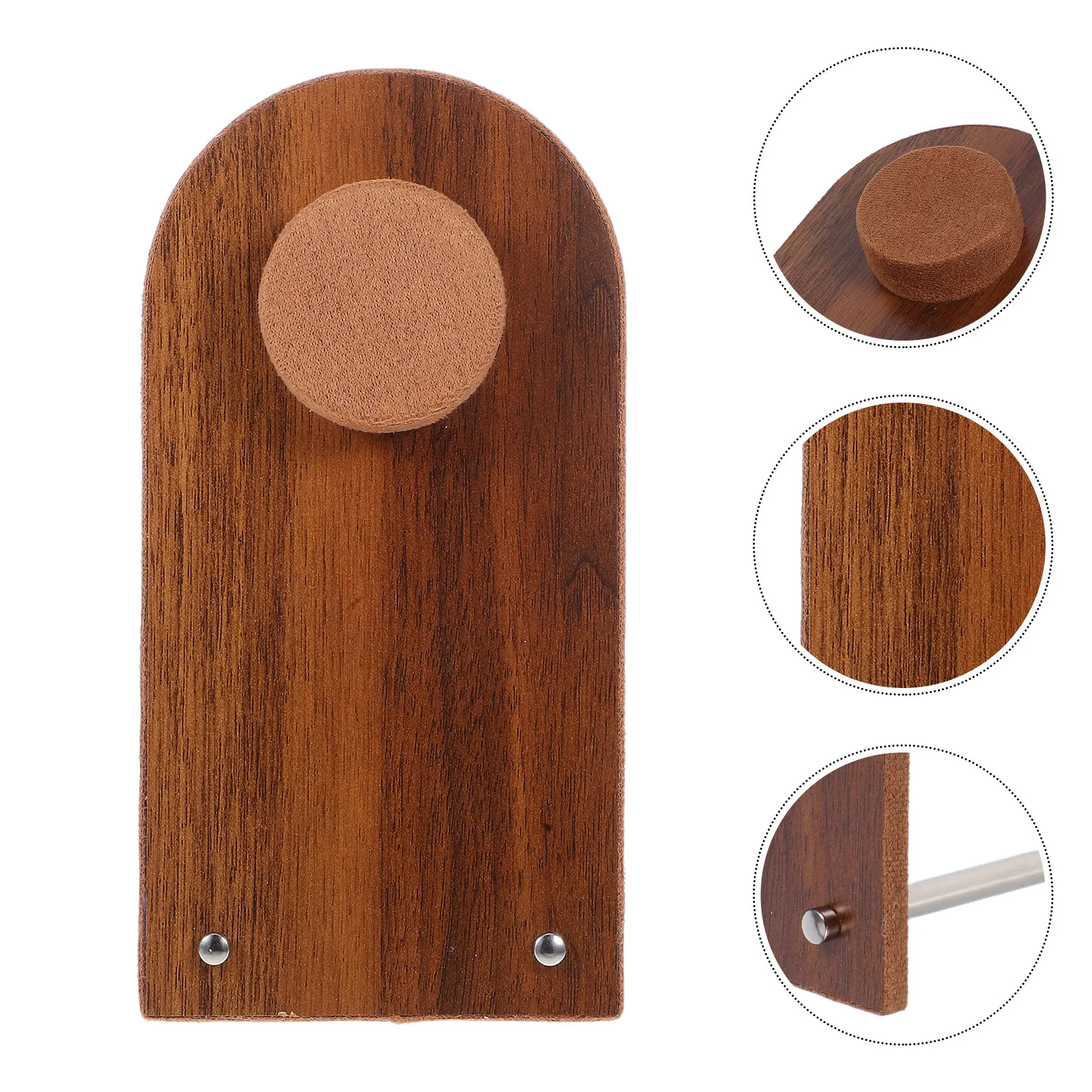 

Wooden Bracelet Holder Multifunctional Jewelry Display Rack Compact Space Saving Jewelry Organizer for Vanity Store Home