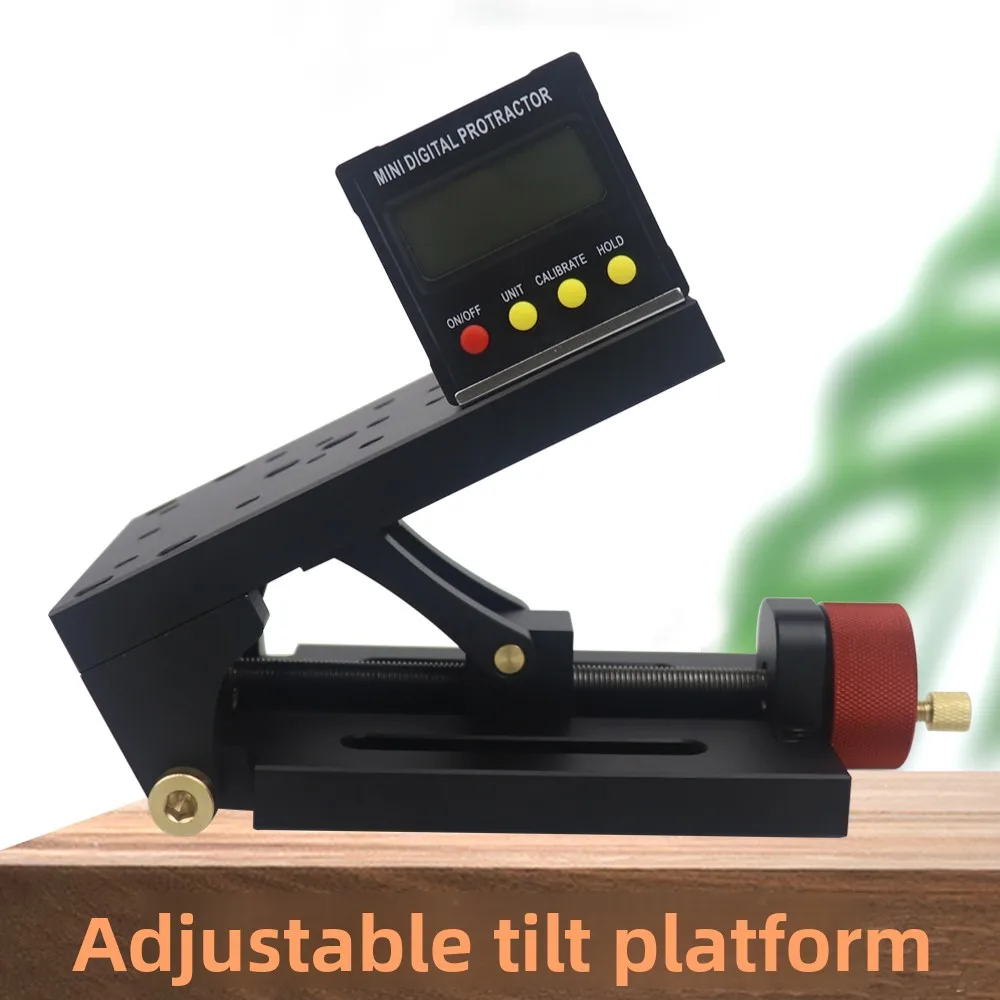 

Adjustable Angle Tiltable Drilling Platform Base for Woodworking DIY Table Chair Legs