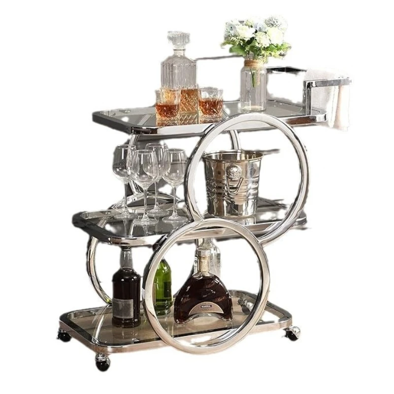 

Hot-selling light luxury stainless steel round kitchen stainless steel bracket kitchen assembly