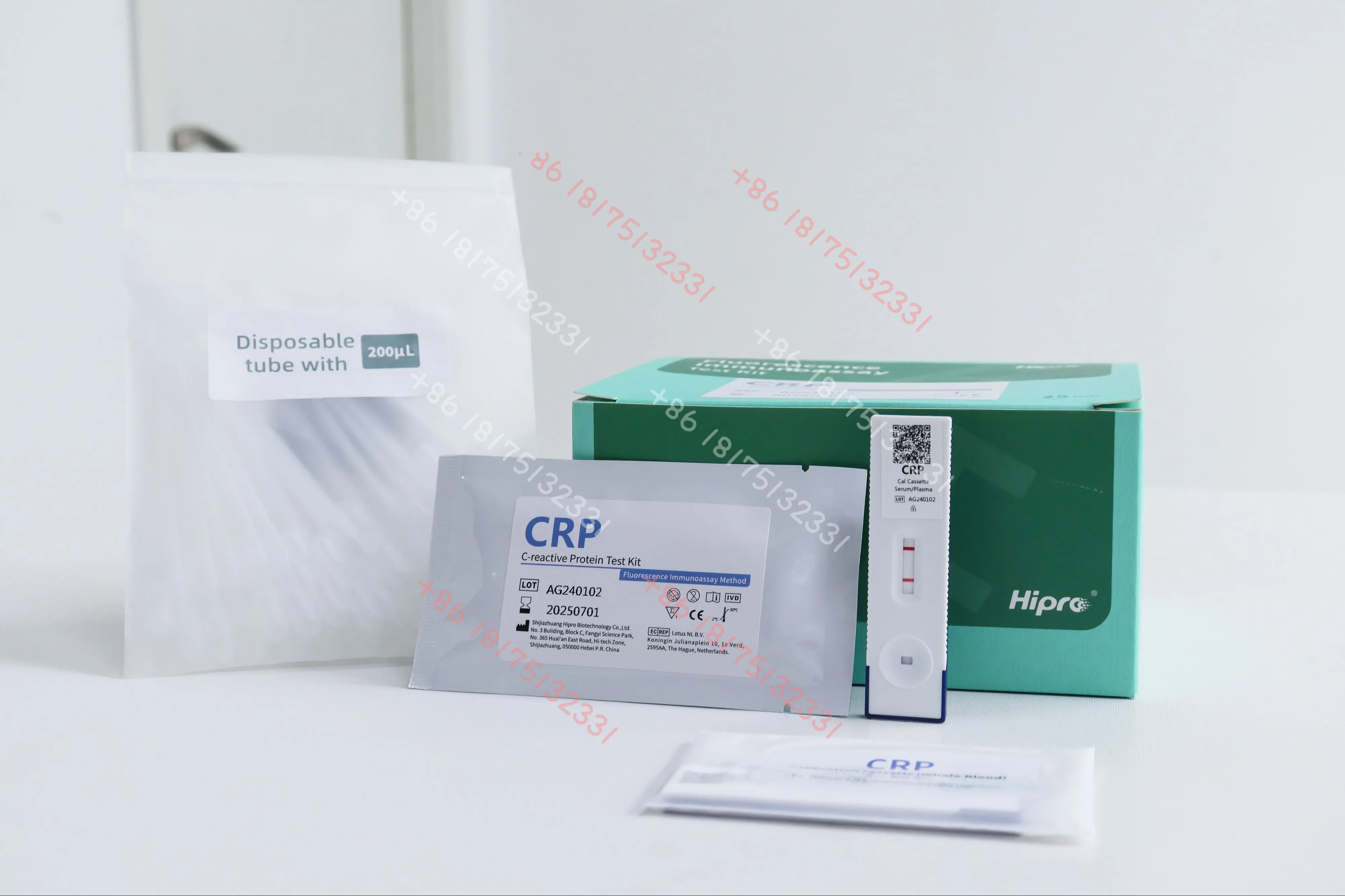 Palm Reader Machine No.F Folic acid Vitamin b12 25-OH-vd HBP HbA1c CRP PSA(25 Tests/Kit)
