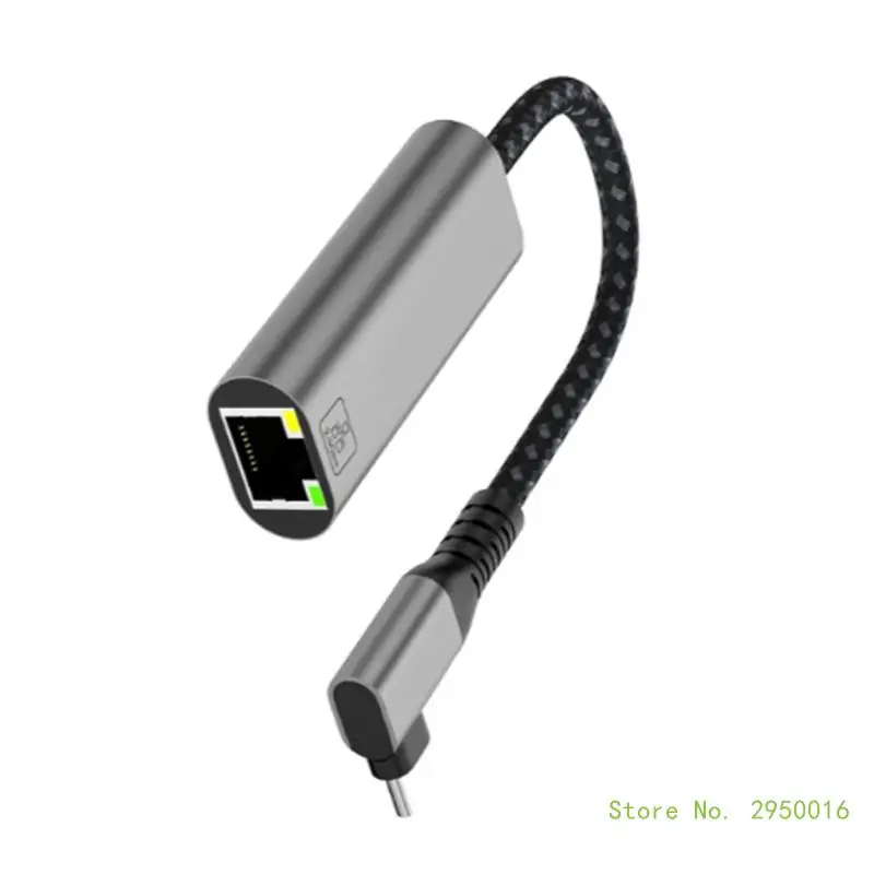 USB naar Ethernet-adapter USB Type C naar RJ45 2,5 Gbps Ethernet LAN-converters