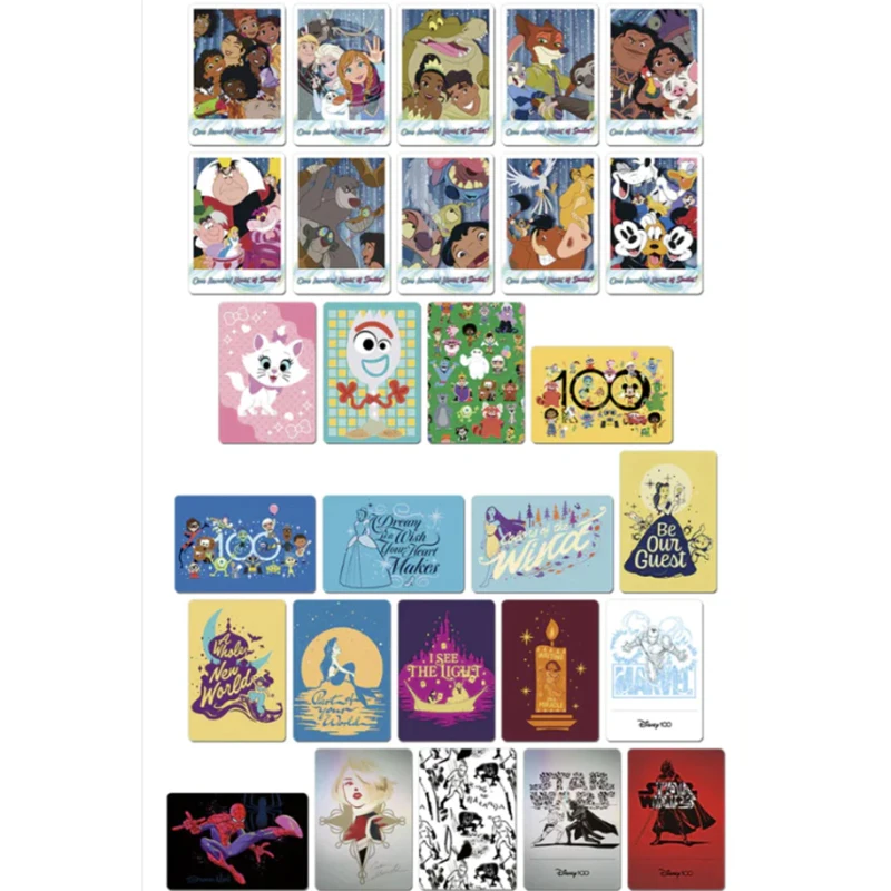 Bandai Carddass Disney 100 Wonder Card Collection Japanese Anime