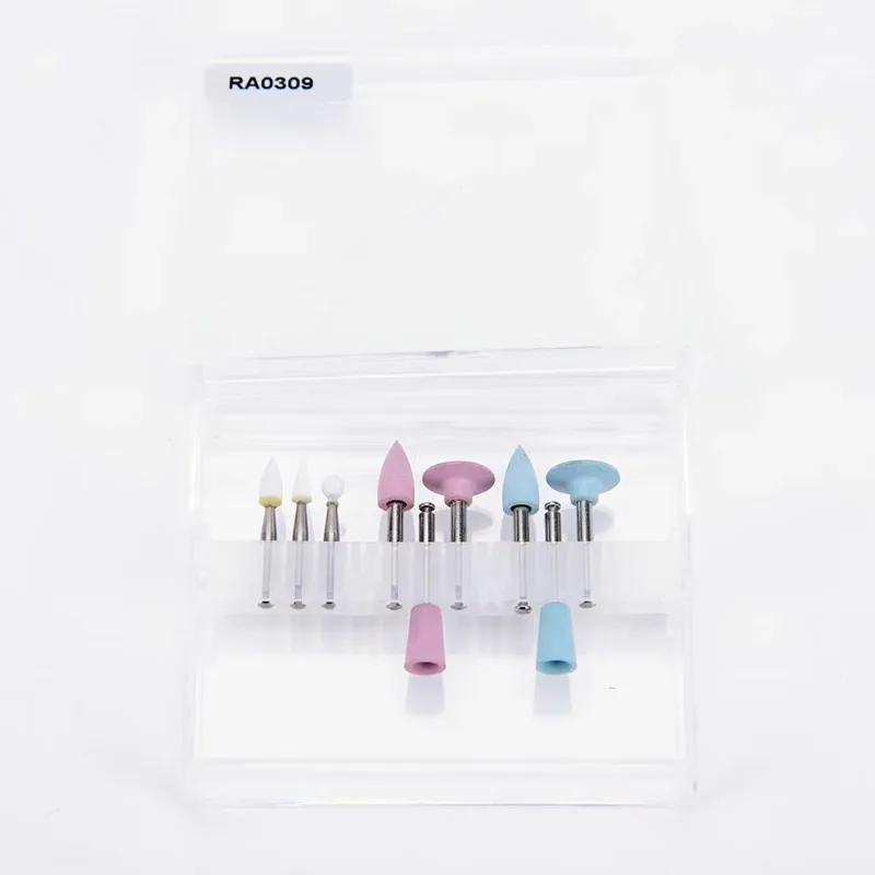 Lab Light-cured Resin Composite Polishing Kit RA 0309 for Low-speed Handpiece