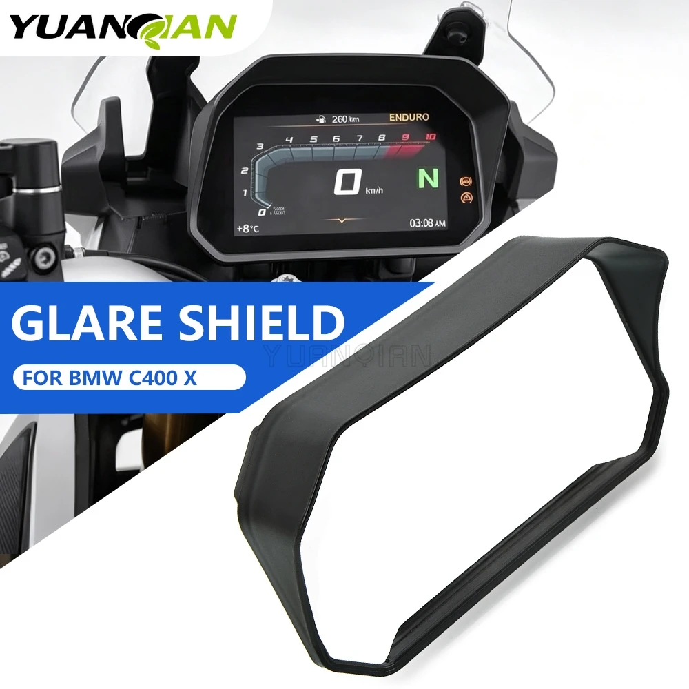 For BMW R1200GS F850GS F750GS F 850GS 750GS 1250GS C400X S1000R S1000RR Cockpit Instrument Hat TFT Sun Visor Glare Protection