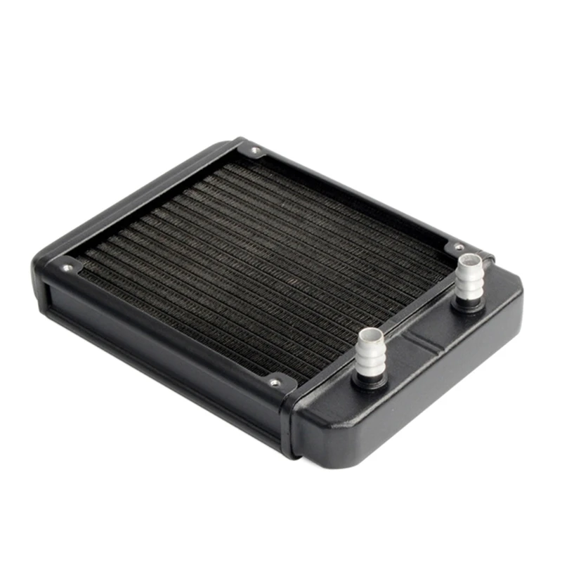 SRL120F10 Water Cooling Computer Radiators 18 Pipe Aluminum Heat Exchanger Liquid Cooling Radiators Heat Sink for CPU PC