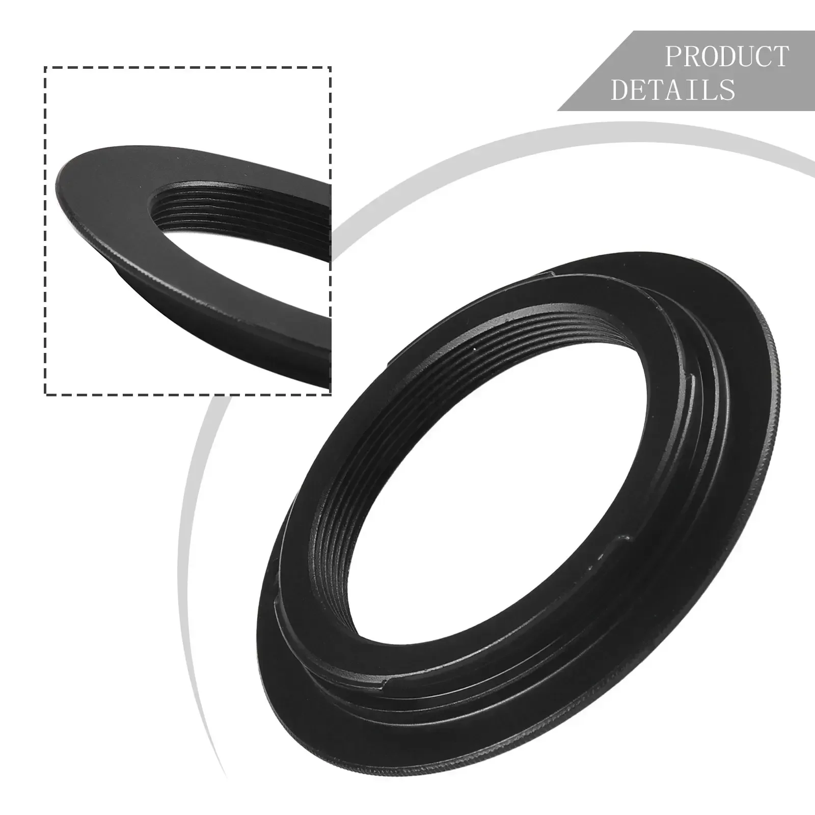 1 PC M42 สกรูอะแดปเตอร์เลนส์สําหรับกล้อง Canon M42 Mount Converter เลนส์กล้องอะแดปเตอร์แหวนอุปกรณ์เสริม