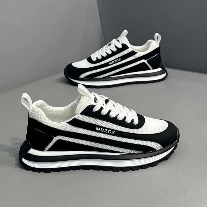 New Men's Sneakers Mesh Breathable Sport Running Shoes Luxury Brand Casual Shoes for Men Tennis Training Shoes Кроссовки Мужские - Image 3