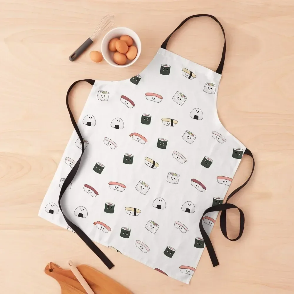 

Kawaii sushi pack Apron Household Items kitchen and home nail tech supplies Useful Things For Kitchen Apron