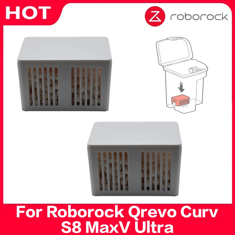 

Dirty Water Tank Deodorization Module Compatible Spare Parts For Roborock Qrevo Curv S8 MaxV Ultra Ag+ Deodorant Accessories