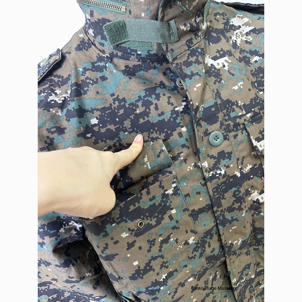 New Spring And Autumn ACU Jungle Digital Camouflage Set Tactical Top Tactical Pants view 4