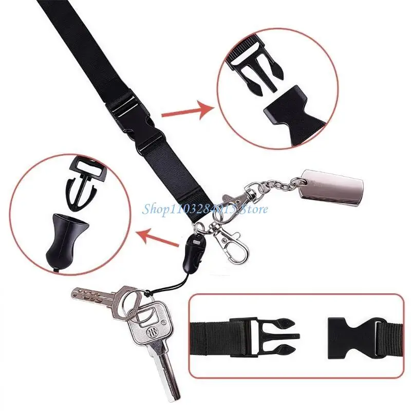 R6FF Phone Lanyard Card Holder Water Resistant Card Case with Removable Neck Lanyard