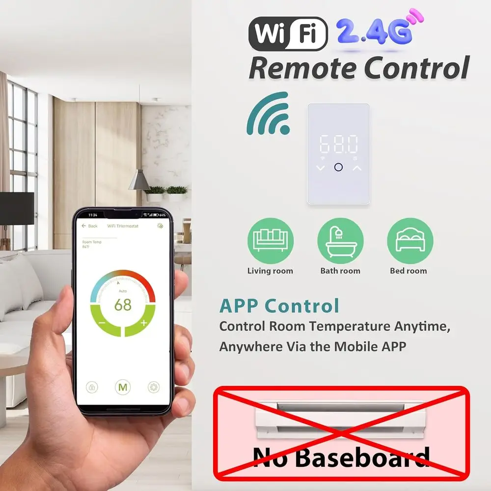 thermostat app control