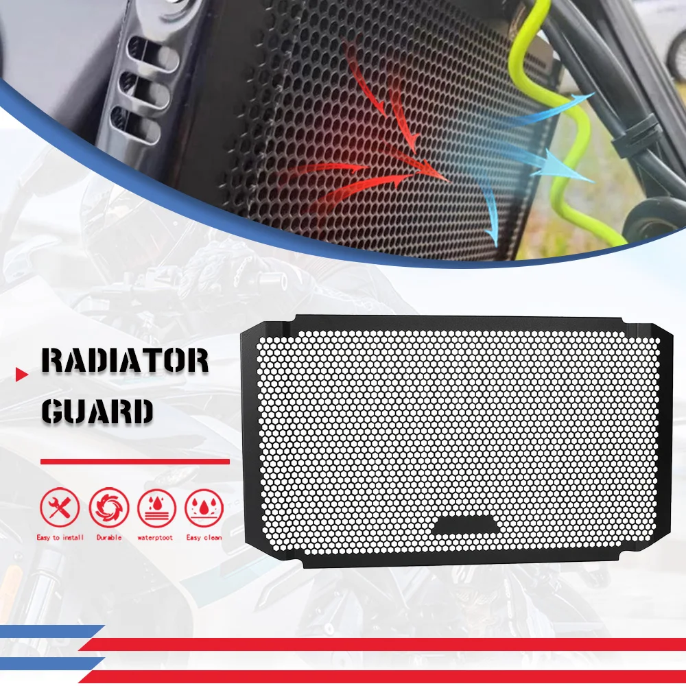 

For YAMAHA MT 09 Tracer 900 GT XSR900 MT09 FZ09 2021 2020 2019 2018 2017 2016 Motorcycle Radiator Guard Grill Cover Protector