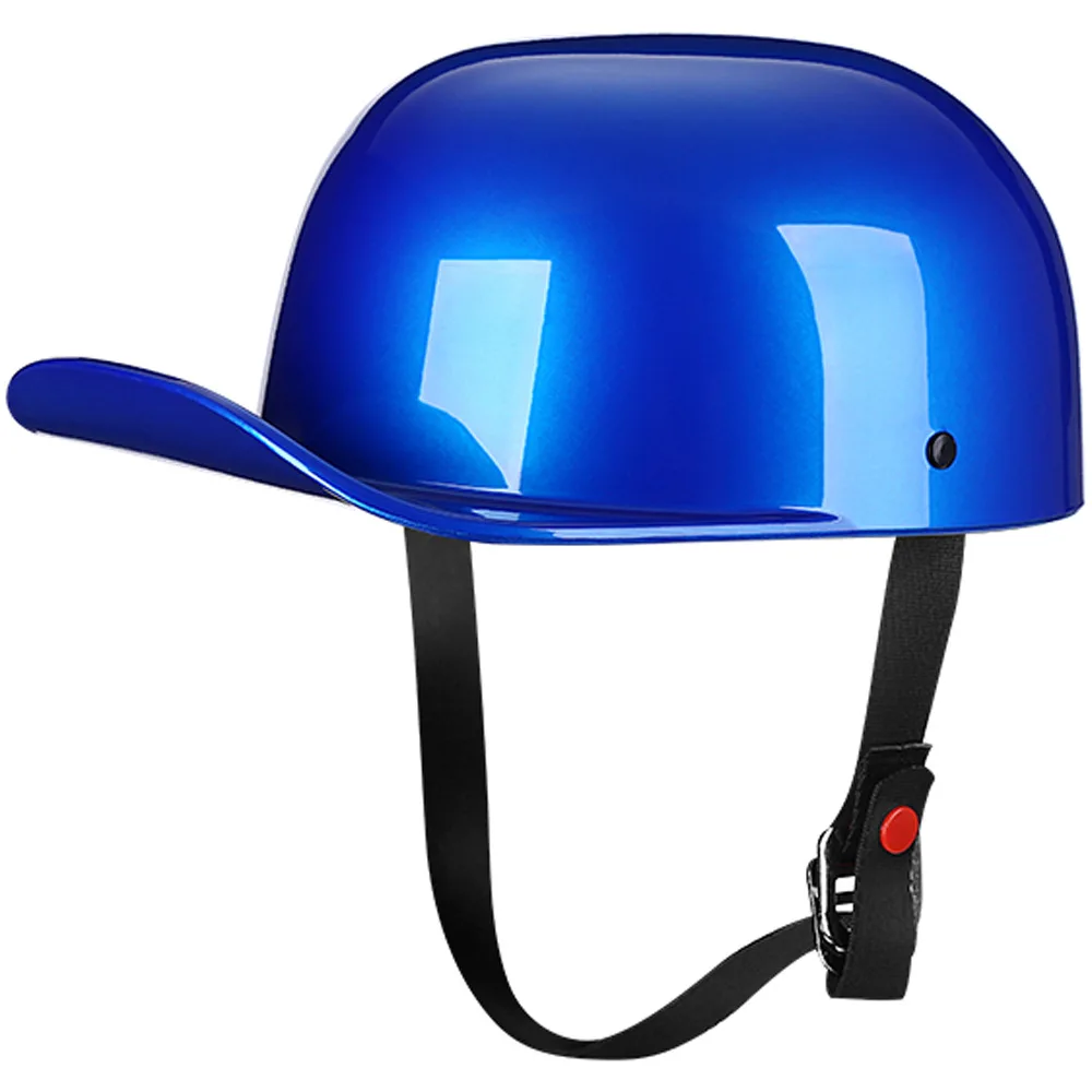 2022 Baseball Cap Helmet Motorcycle Vintage Retro Helmets Summer Open Face Scooter Cruiser Chopper Gangster DS Men Women Kid