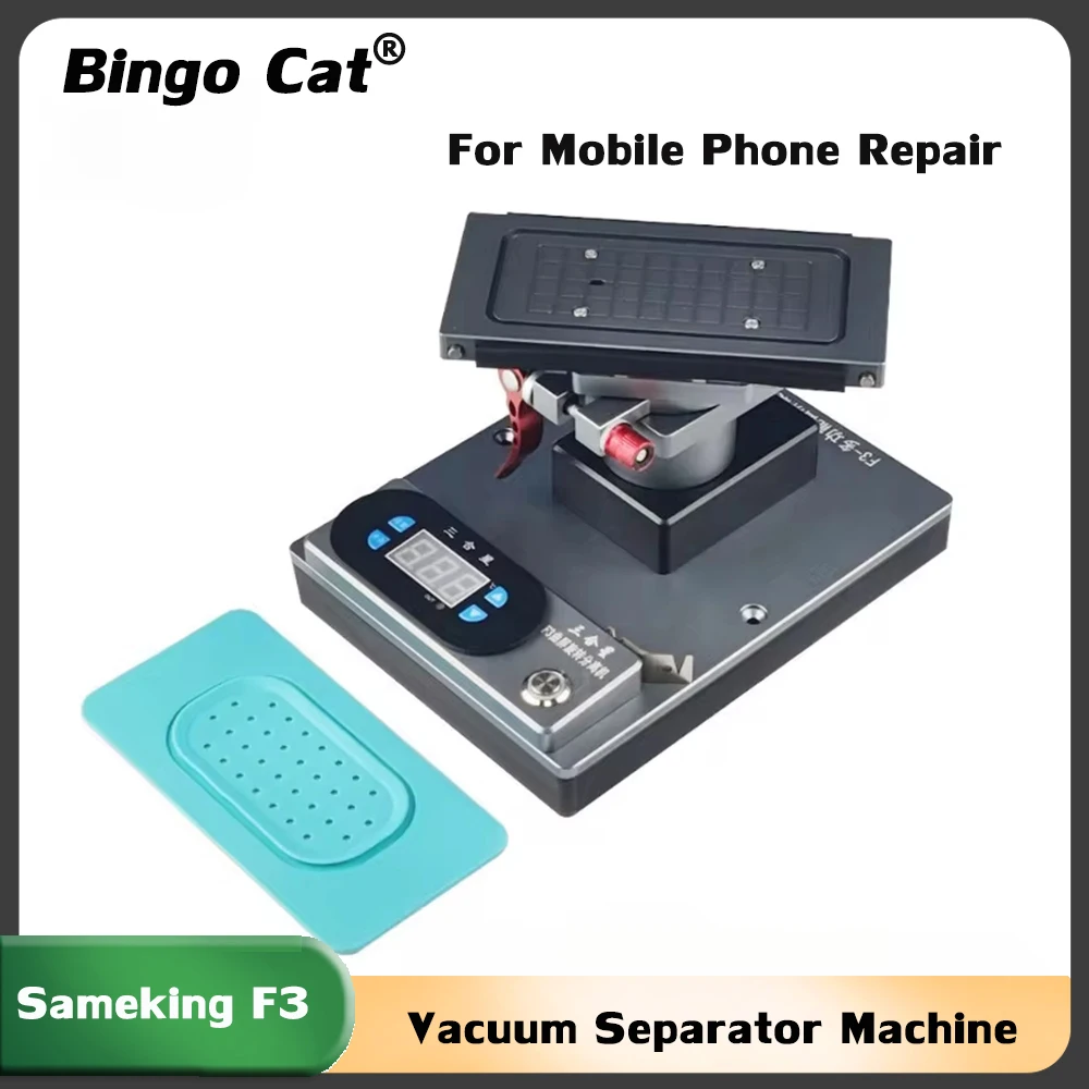 F3 Vacuum Separator Machine Rotatable Touch Screen LCD OCA Lamination Heating Removal Separate Tools For Phone Repair Tool