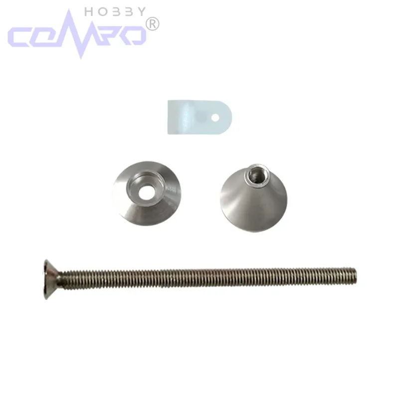 2Sets Adjustable Servo Arms without Bearing Assembly with Nylon Arms &Clevis For F3A Fixed Wing RC Aircraft Model Plane Replace 4