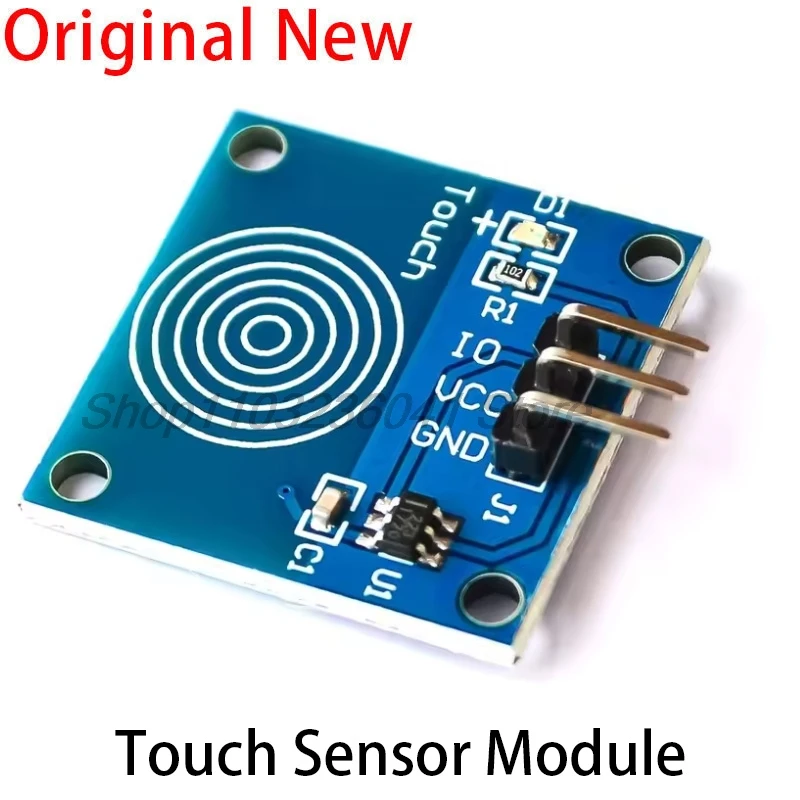 10 Uds TTP223 módulo de Interruptor táctil TTP223B 1 canal Jog Sensor táctil capacitivo Digital para arduino KIT de bricolaje