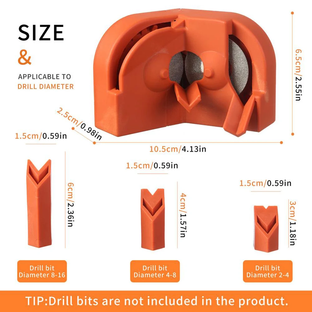 Multipurpose Drill Bit Sharpener Multipurpose Drill Bit Sharpener Tool Universal Sharpening Tool With High Hardness For Carbide