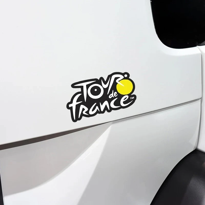 

Виниловая наклейка с логотипом Tour de France, водонепроницаемая наклейка для шоссейного велосипеда, горного велосипеда и велосипедного шлема, 1 шт.