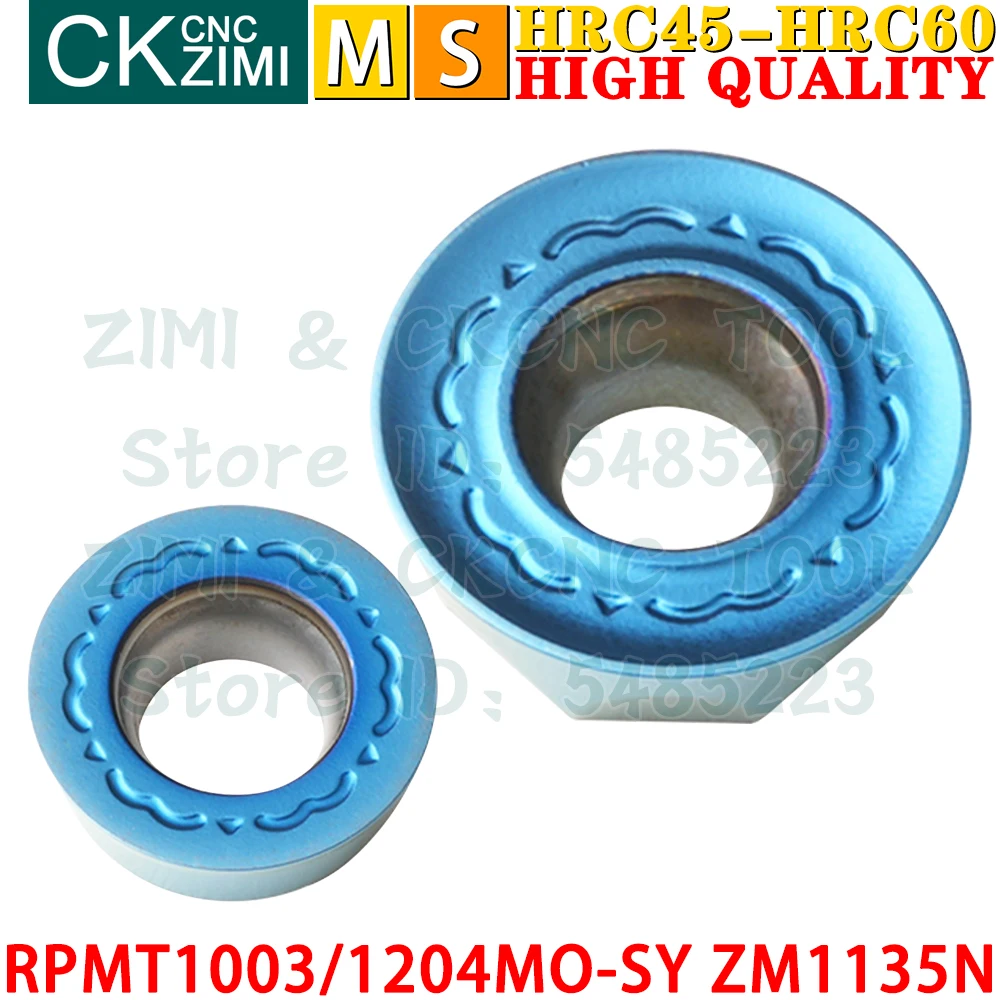 RPMT1003MO-SY ZM1135N RPMT1204MO-SY ZM1135N إدراج كربيد إدراج طحن الجولة طحن الوجه أدوات فهرسة أداة مخرطة معدنية باستخدام الحاسب الآلي RPMT 1003 RPMT 1204 EMRW 5R EMRW 6R