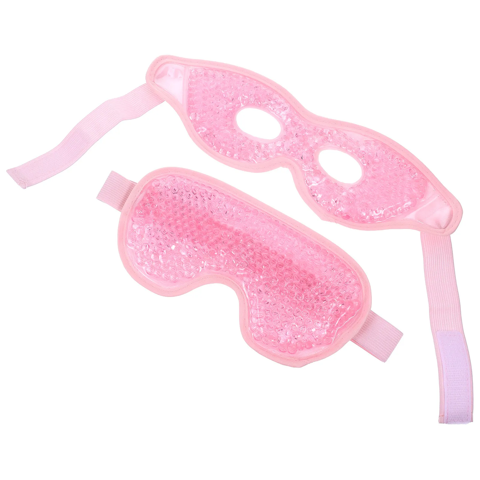 2Pcs Eye Ice Packs Cold Compress Masks for Puffy Eyes Dark Circles Eye Bags Relief Cooling Reusable Therapy
