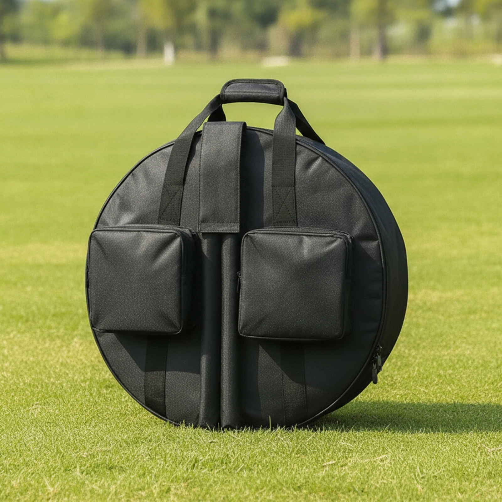 Disc Golf Basket Carry Bag Portable Disc Golf Basket Bag Travel-Friendly Heavy-Duty for Practice Area, Backyard