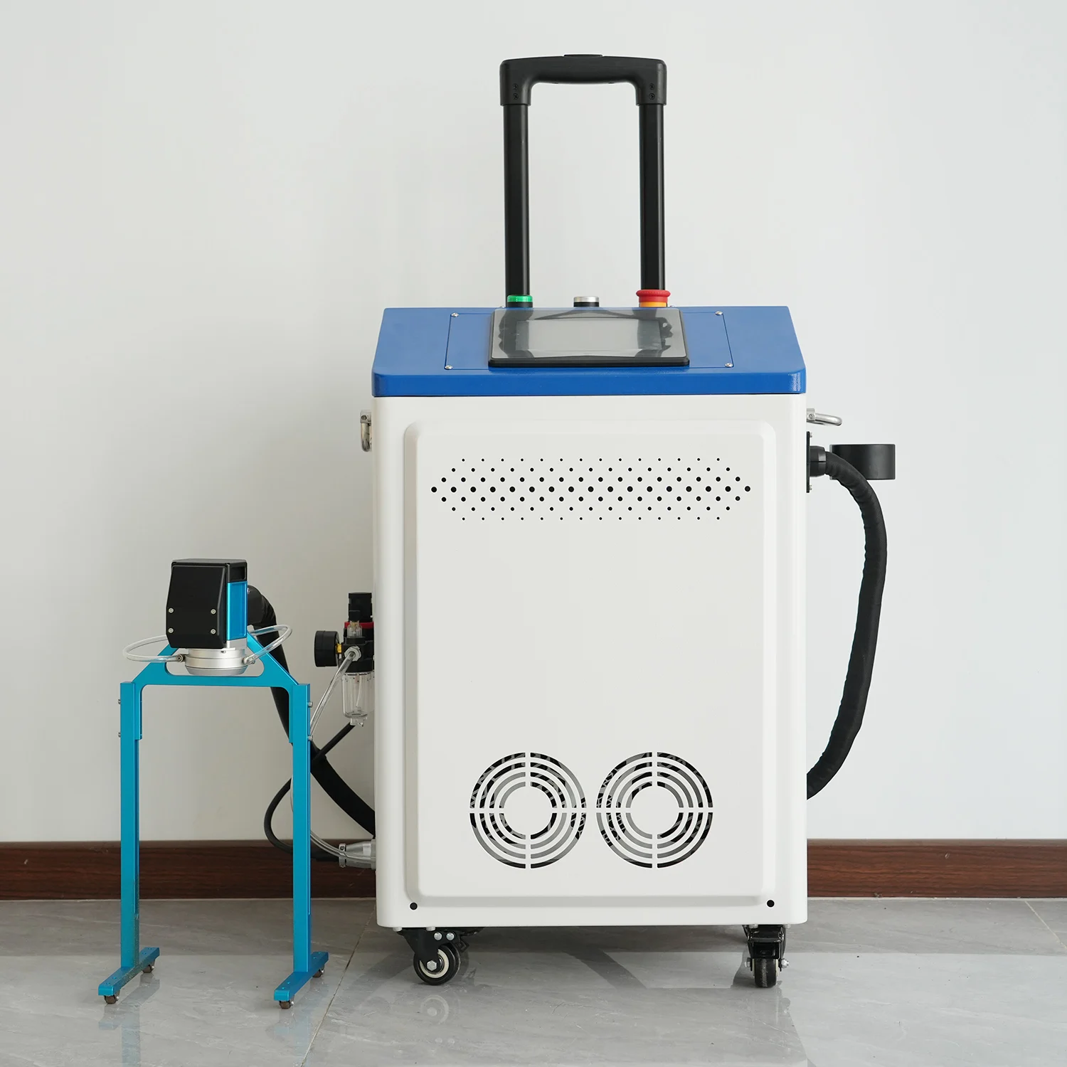 

200W Mopa Puls Mobile Trolley Laser Cleaning Machine with Applicability to Wood and Metal Laser Cleaning