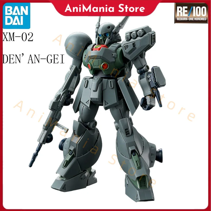 

BANDAI PB LIMITED RE 1/100 Mobile Suit Gundam F91 XM-02 DEN'AN-GEI Anime Action Figures Assembly Model Collection Toy