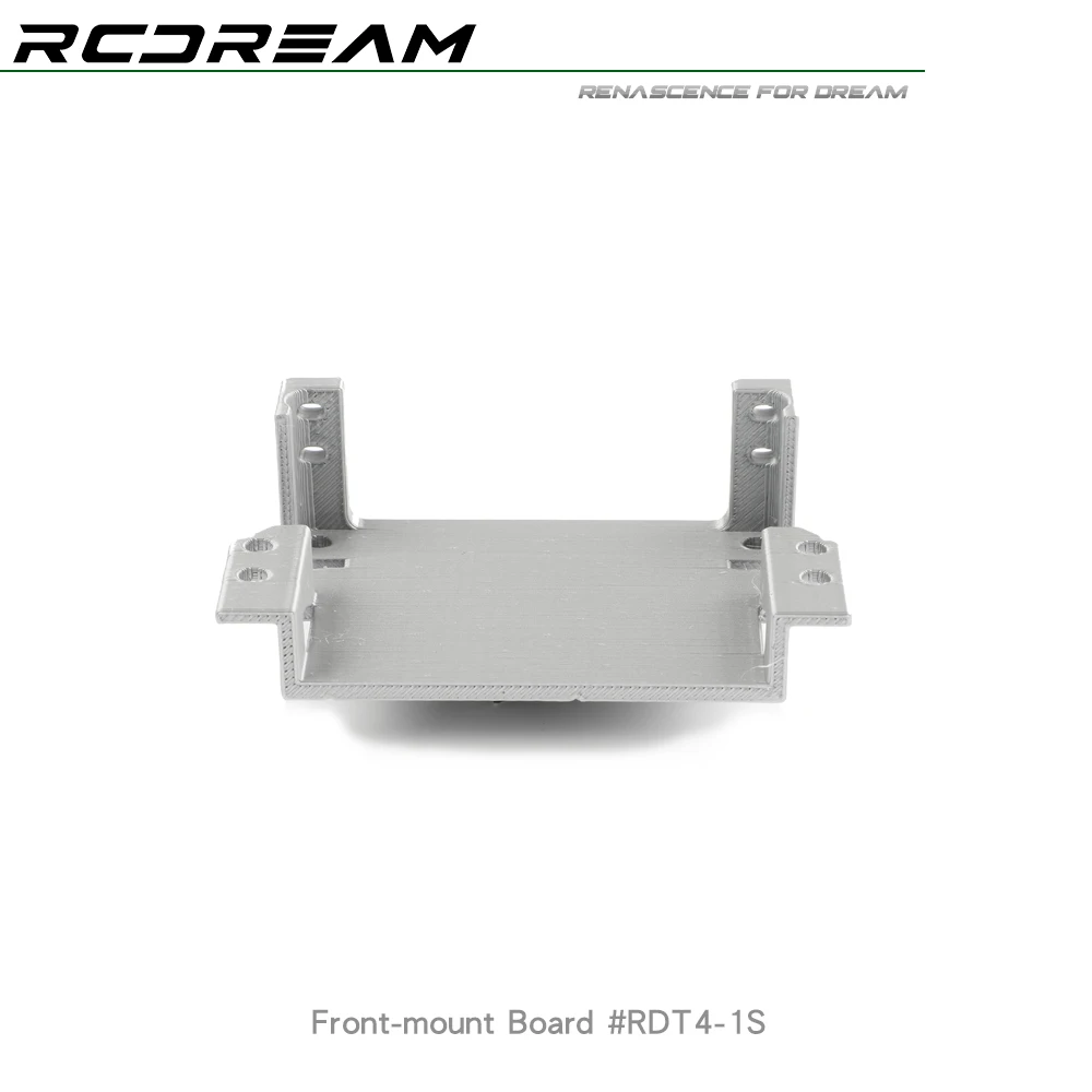 RCDream Front-mount Board ESC Forward Fan Bracket Battery Palte for TRX4 313/324mm chassis with Wild-Defender Body #RDT4-1B/S