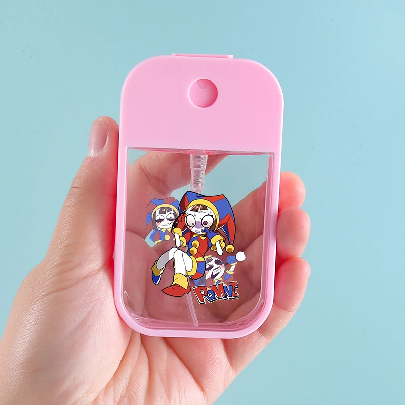 The Amazing Digital Circus Card Bottle Perfume Pink 45ml Water Mist Spray Bottle for Hand Sanitizer Oral Spray Sprayer Gift