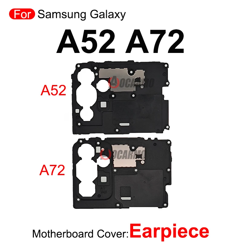 Motherboard Main Board Cover With Earpiece Flex Cable Repair Replacement Parts For Samsung Galaxy A71 5G A52 A53 A54 A72