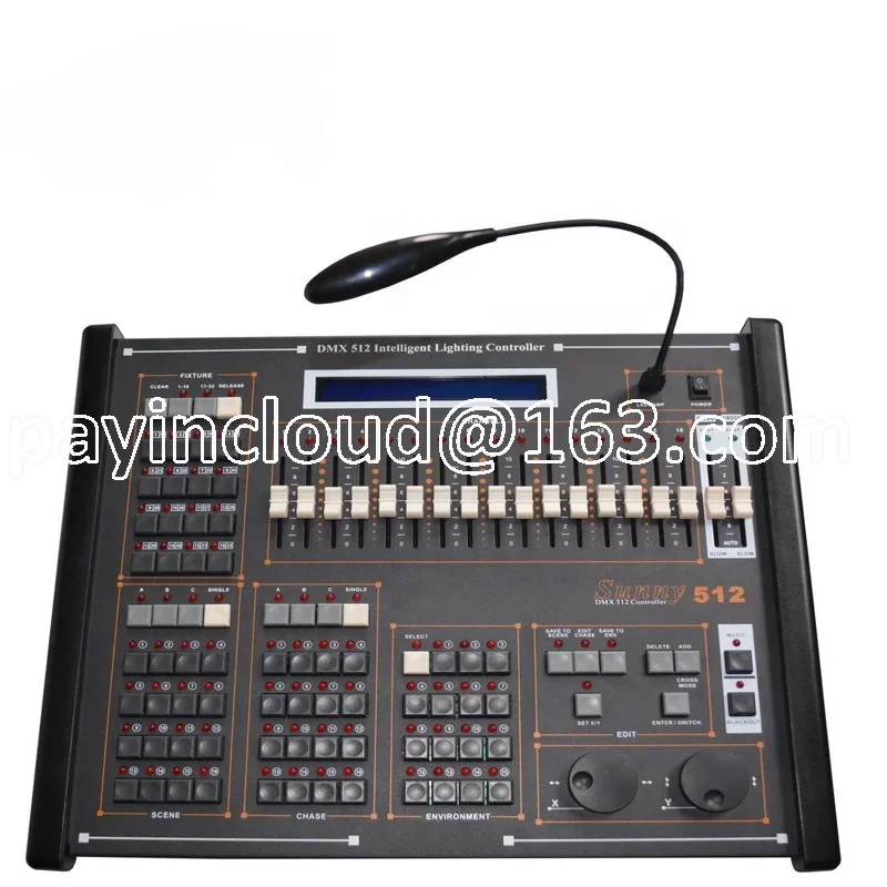 

Disco Stage Light Sunny 512 Console Dmx512 Controller Manual