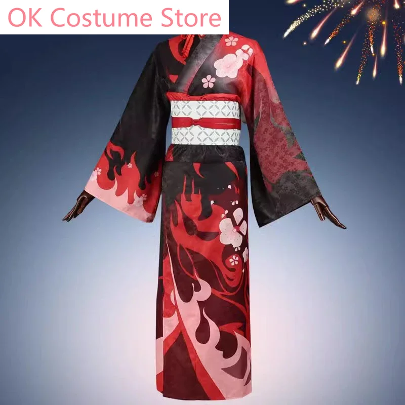 Genshin Impact Hanyuuda Chizuru Kimono Women Cosplay Costume Cos Game Anime Party Uniform Hallowen Play Role Clothes Clothing