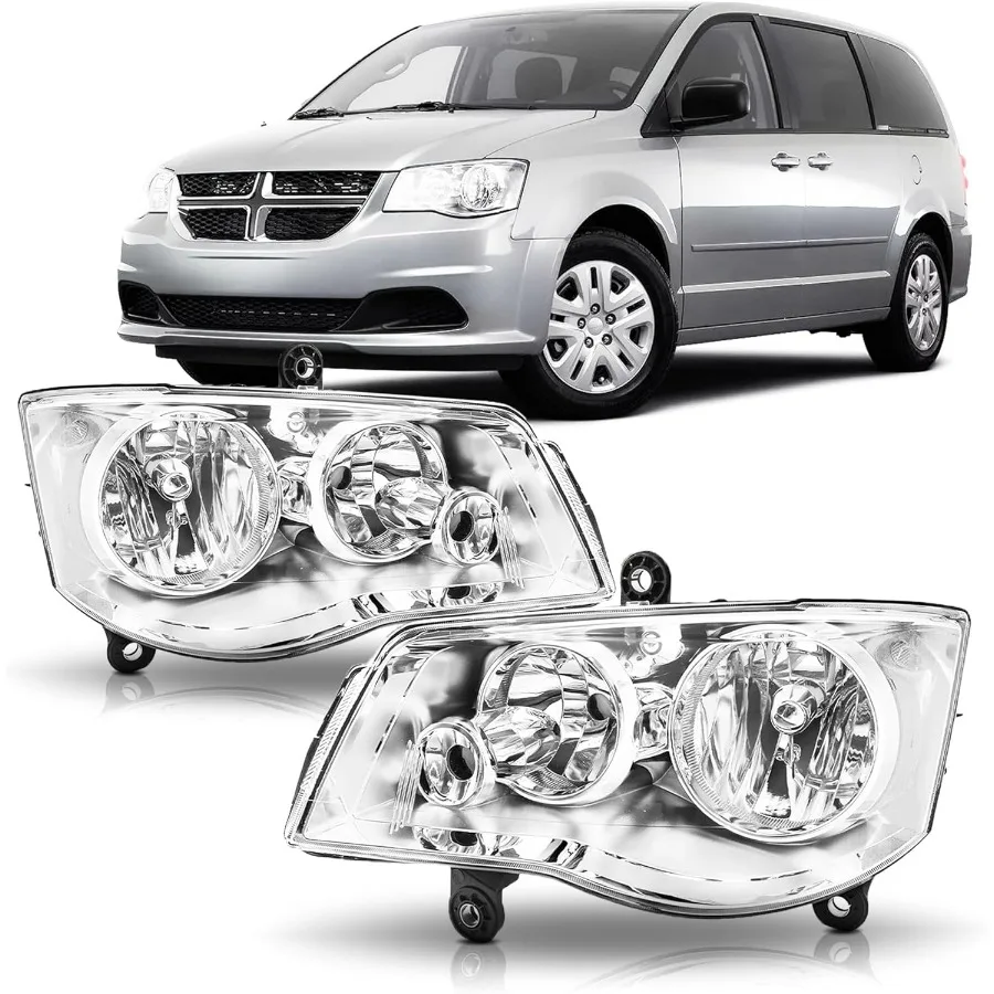 

Фара в сборе для 2011 2012 2013 2014 2015 2016 2017 2018 2019 Dodge Grand Caravan 2008-2016 Chrysler Town & Country Replac
