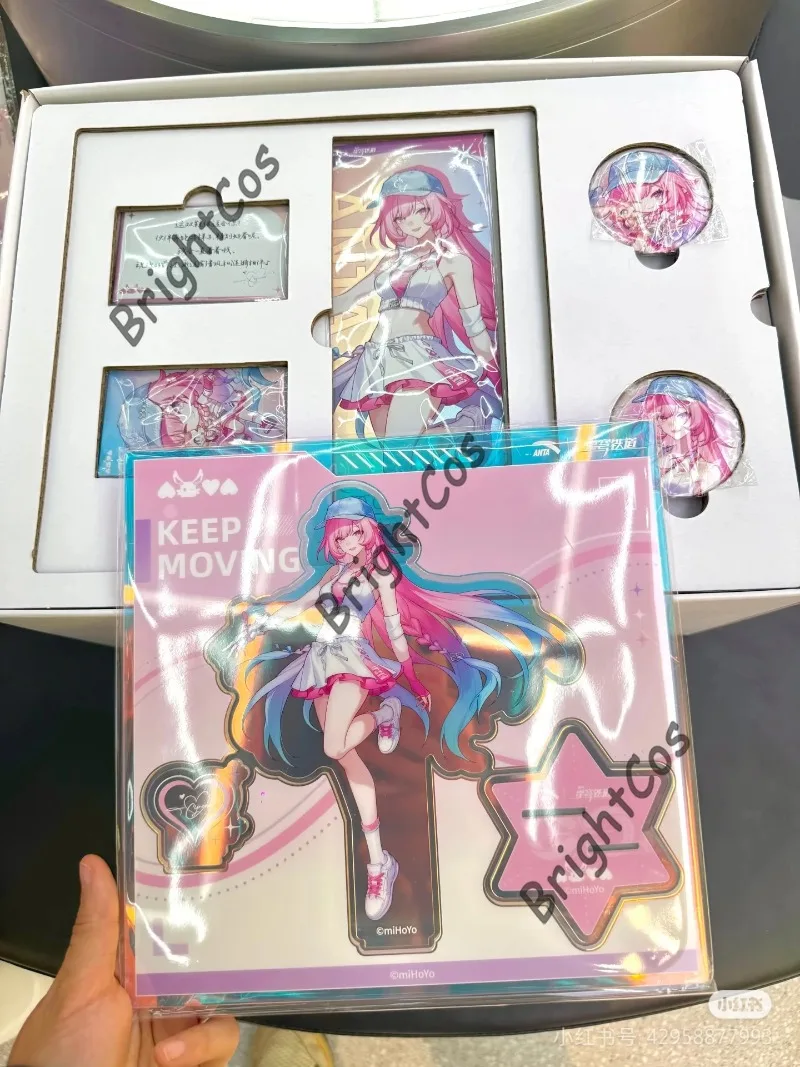 

[Official Collaboration] Game Honkai: Star Rail Cyrene Cosplay Badge Laser Ticket Acrylic Stand Card Shoes Baseball Caps Socks