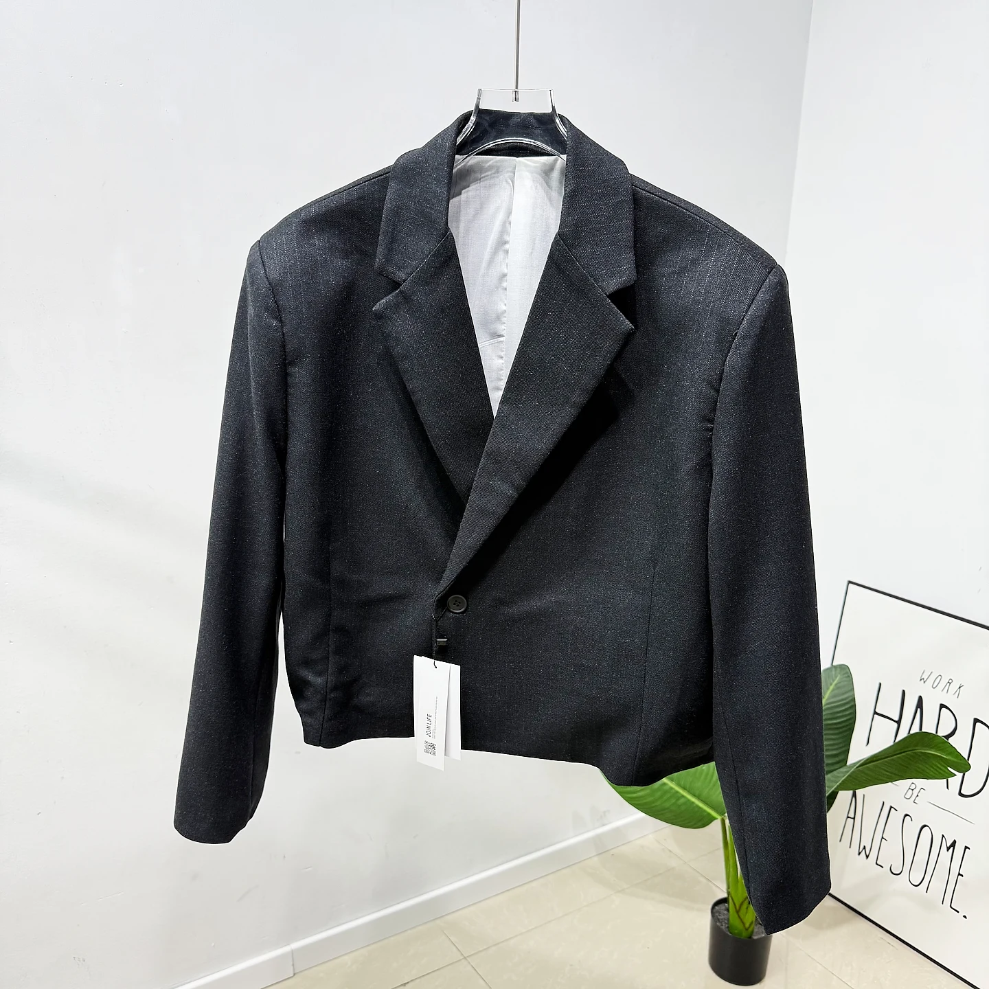 

Новый мужской повседневный полосатый пиджак в американском стиле, весенняя модная приталенная модель, удобная удлиненная верхняя одежда