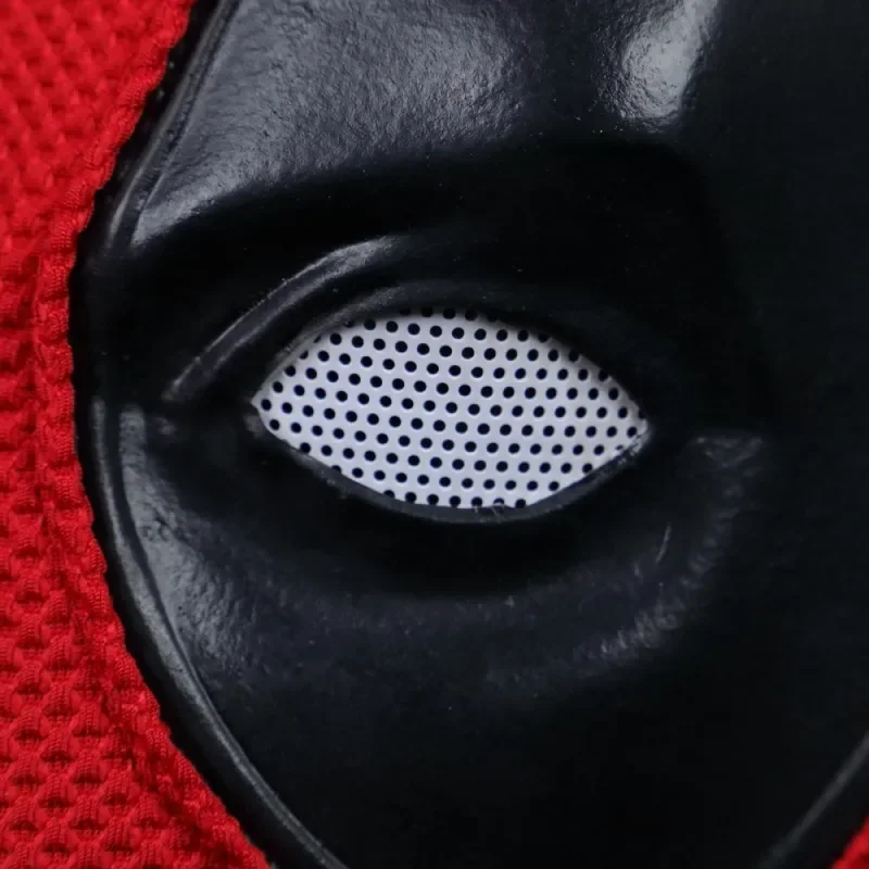 Deadpool Mask Disney Cosplay Costume Nylon Hood Knitted Cotton Mesh Helmet Christmas Halloween Party Costume Props Birthday Gift