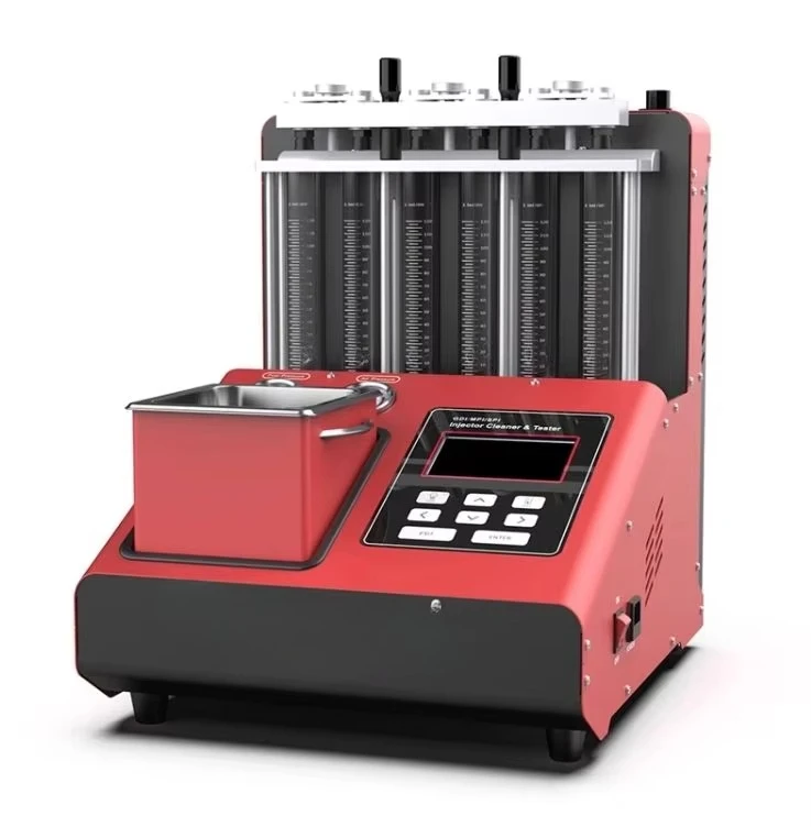 SmartSafe CNC 605A GDI Injector Cleaner Fuel Nozzle 6 Cylinders Ultrasonic Direct Cleaning Machine