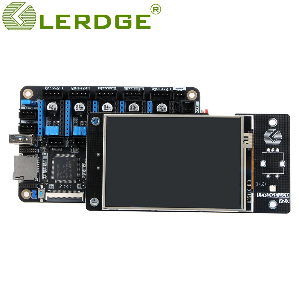 

LERDGE Z 3D Printer Board 32bit for control board parts motherboard with STM32 ARM 32 Bit Mainboard tmc2208 lv8729 TMC2209