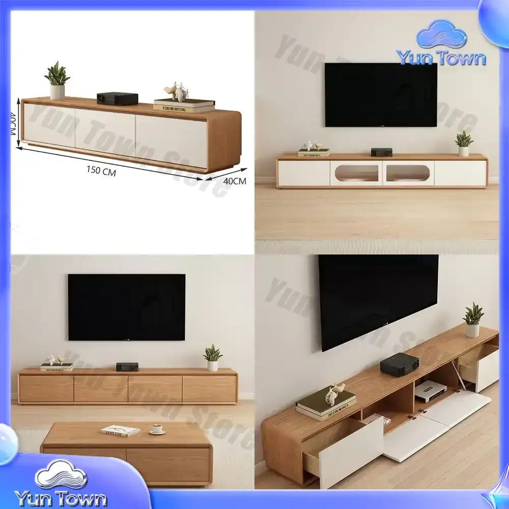 European Design Tv Consoles Cabinet Personality Simple Boho Style Tv Stands Space Saving Fernsehschrank Living Room Furniture