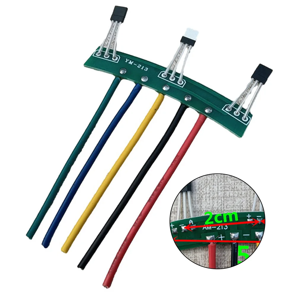 1pc Ebike Electric Scooter Hall Sensor 3147 41F 213 PCB Board Cable For Brushless Motor Electric Vehicles Within 1000W