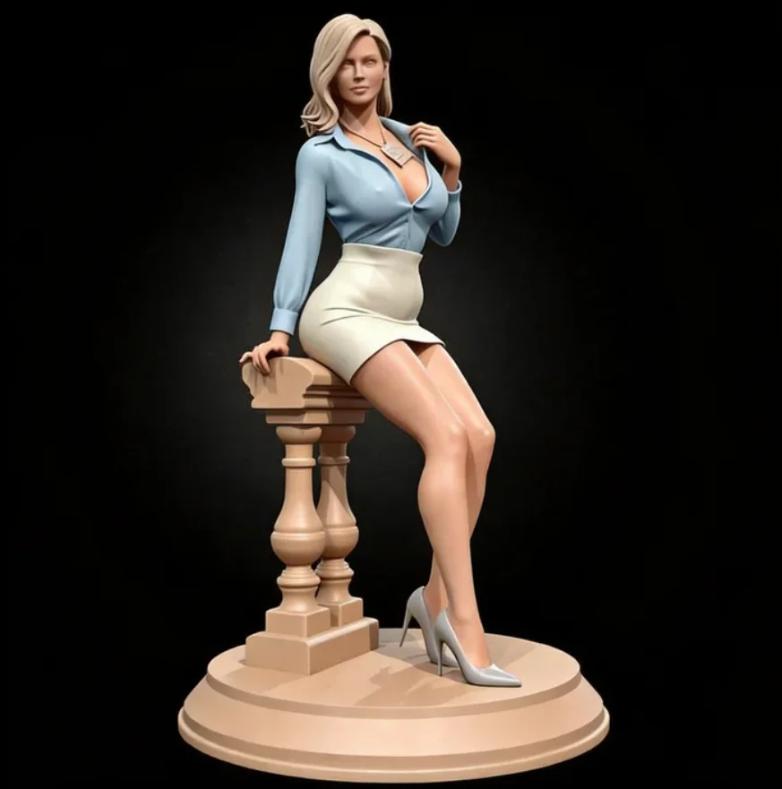 The height of man 38mm 50mm 75mm Resin model kit self assembling and coloring  TD-7437/3D