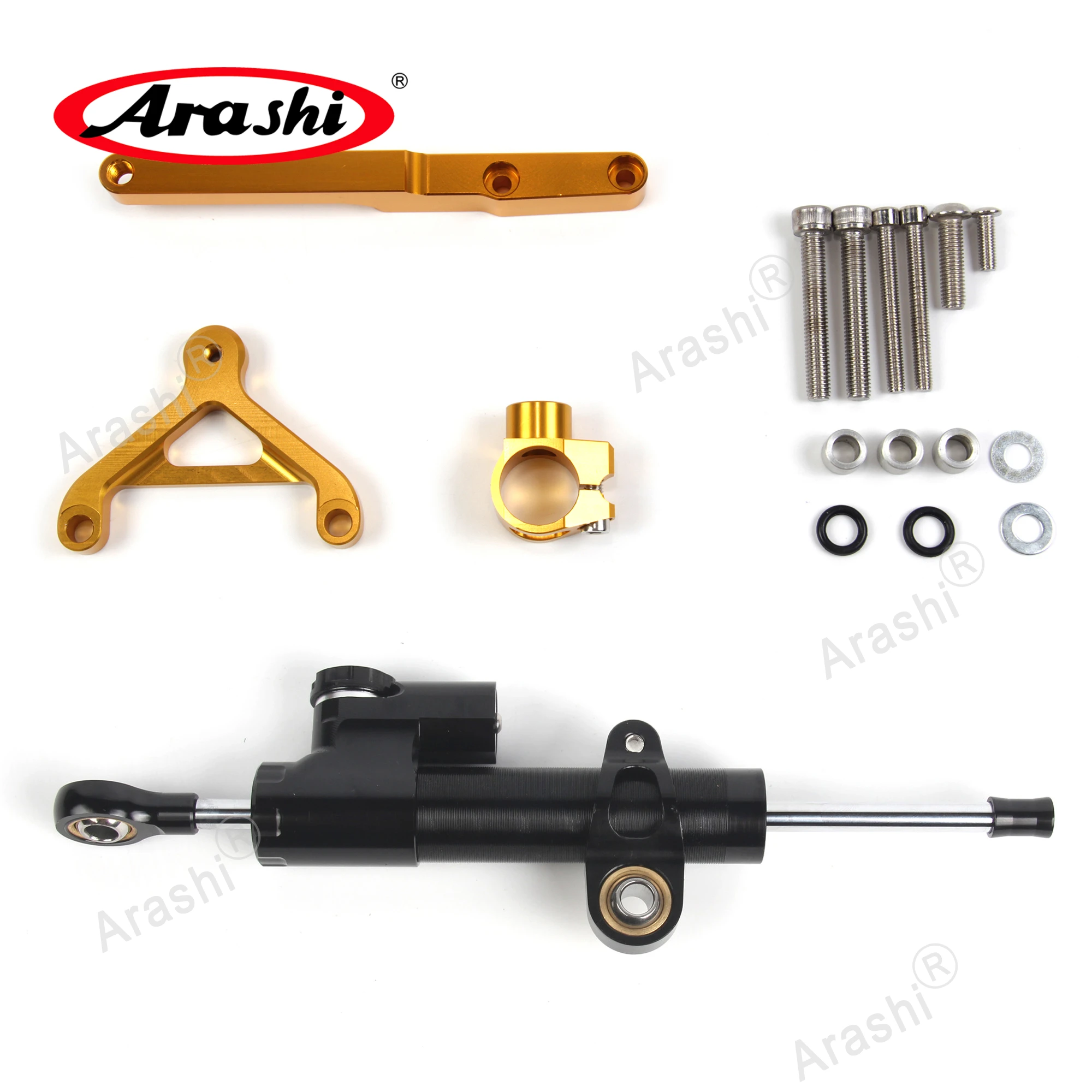 

Arashi Steering Damper Stabilizer Bracket For Honda CB1000 08-14 Motor Part Aluminium Stainless Steel Gold Silver Black Mount