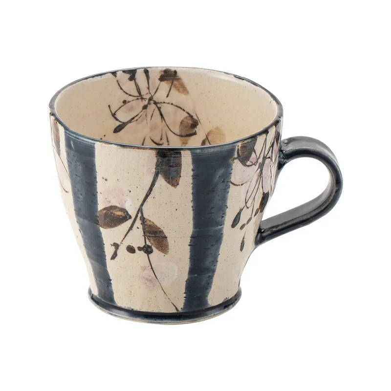 

Minoyaki Japanese retro mug handmade ceramic water cup household cup